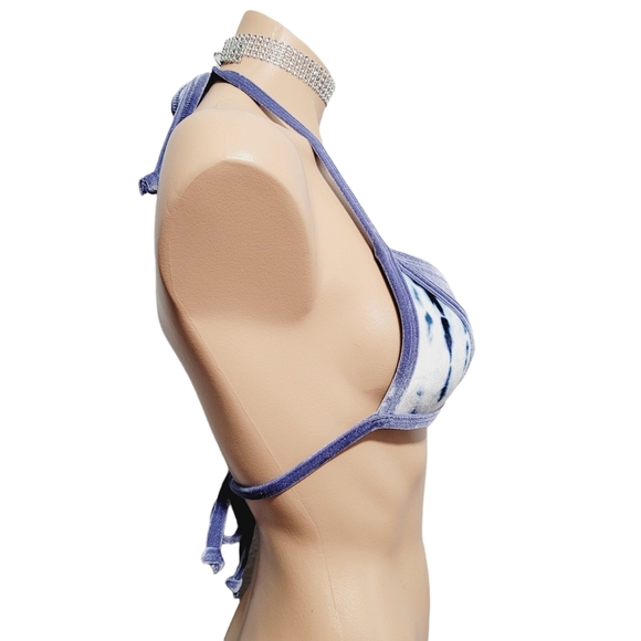 NEW PINK Victoria's Secret push up padded bikini swimsuit top XS - Picture 2 of 5